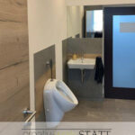 WC Toilette Nördlingen wc Neubau Restauration Renovierung Betonboden Vinyl Betonoptik